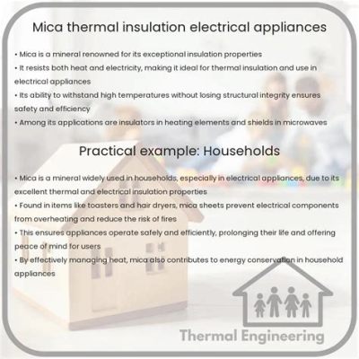  Mica: Un Minéral MERVEILLEUX pour l’Isolation Thermique et Électrique!